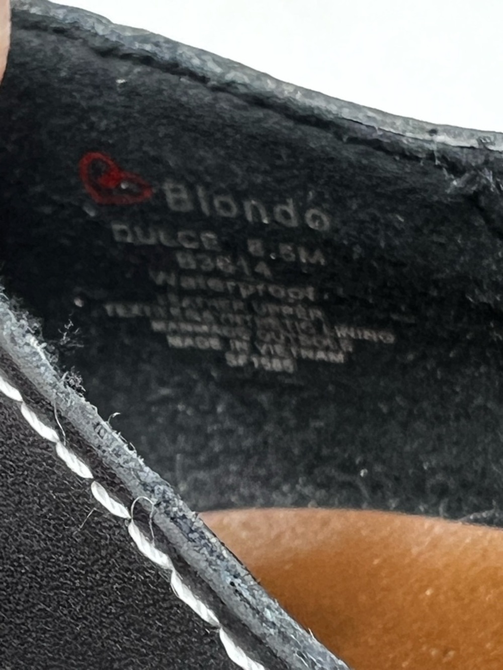 Blondo Black Lug-Sole Penny Loafers - Picture 9 of 9